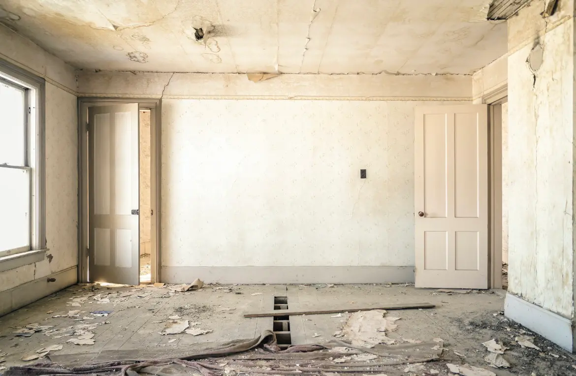 Waste disposal crew managing a cleanout project in Waimea